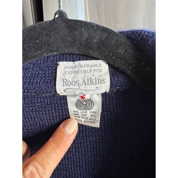 Vintage Roos Atkins Wool Quarter Zip Sweater - Picture 2 of 4